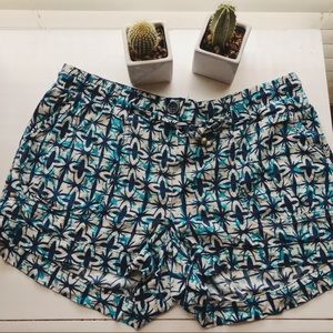 American Rag Blue/White Elastic Shorts